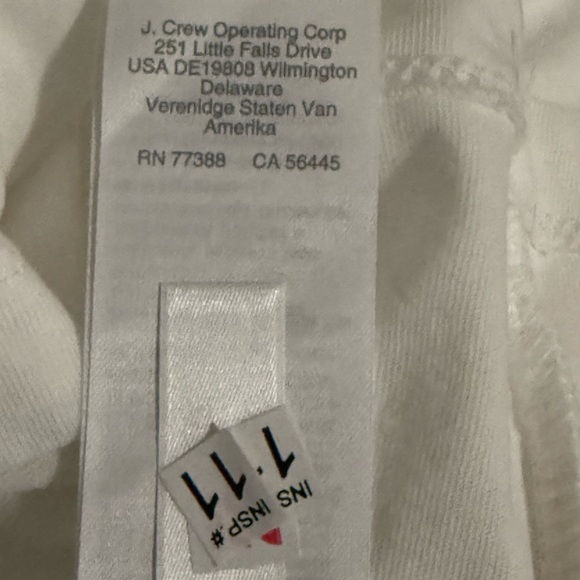 J. Crew men's Soft White Crewneck Christmas Tee size L. NWOT - Picture 6 of 6
